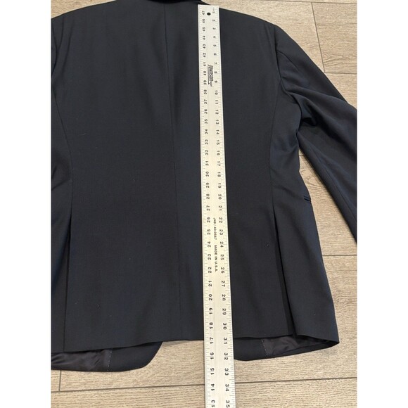 Peter Millar Blazer Mens 44R Blue 100% Wool 2 Button Sport Coat - Picture 4 of 11